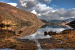 Llyn Dinas reflections Llyn Dinas reflections