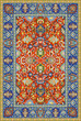 Persian detailed vector carpet Persian detailed vector carpet