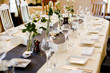 Photo: Wedding venue dinner table Wedding venue dinner table