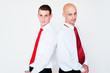 two successful businessmen two successful businessmen
