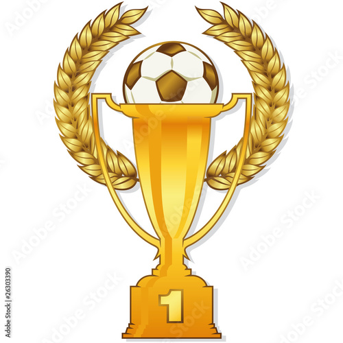 Vektor: fussballpokal fussballpokal