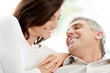 Photo: Happy mature couple looking at each other Happy mature couple looking at each other