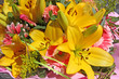 bouquet à dominante jaune bouquet à dominante jaune