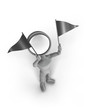 Illustration: Search-Man - Waving Flags Search-Man - Waving Flags