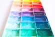 Shad colors on palette