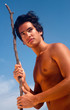 Handsome man outdoors