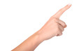 Woman hand isolated Woman hand isolated