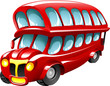 Cartoon double-decker