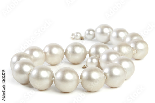 Photo: Beads from pearls (shallow DOF) Beads from pearls (shallow DOF)