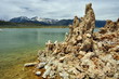 Tufa formations in Mono Lake, California