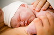 Newborn baby girl Newborn baby girl