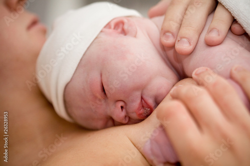 Photo: Newborn baby girl Newborn baby girl