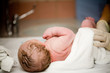 Newborn baby girl
