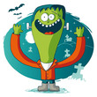 halloween frankenstein