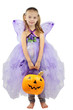 Photo: Child Dressed for Halloween Child Dressed for Halloween