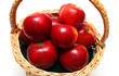 Photo: basket with red apples basket with red apples