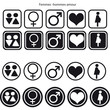 Picto homme femme amour