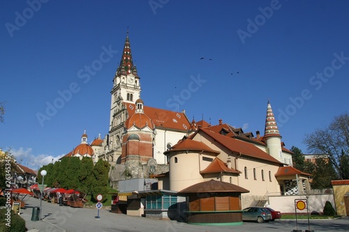 Photo: Basilica Holy Virgin Mary, Marija Bistrica, Croatia Basilica Holy Virgin Mary, Marija Bistrica, Croatia
