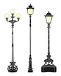 Floor street lamps