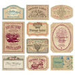 vintage labels set (vector) vintage labels set (vector)