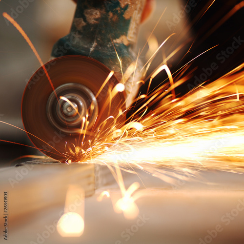 Photo: metal sawing metal sawing
