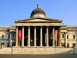 Photo: National Gallery building in London National Gallery building in London