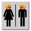 man and woman toilet sign