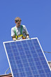 Photo: Solar panel installation Solar panel installation