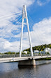 Suspension Bridge in Jyvaskyla, Finland