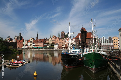 Photo: Danzig,Krantor an der Mottlau,Polen Danzig,Krantor an der Mottlau,Polen
