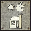 roleta: good morning woodcut
