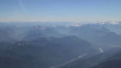 Video: Aerial over mountain from airplane Aerial over mountain from airplane