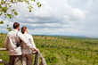 Foto: Couple on safari vacation Couple on safari vacation