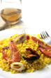 plato de paella valenciana