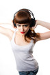 listening music