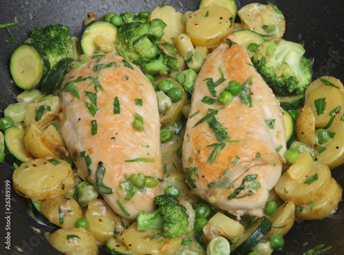 Photo: Pan-Fried Tarragon Chicken Breasts Pan-Fried Tarragon Chicken Breasts