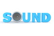 Sound and Speaker - Blue Sound and Speaker - Blue