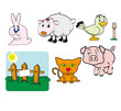 cliparts animaux de la ferme