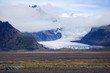 Iceland Vatnajokull glacier tongue Iceland Vatnajokull glacier tongue