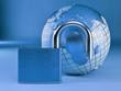 Earth with padlock