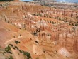 Hikers on a trail in Bryce Canyon National Park