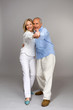 Happy seniors couple