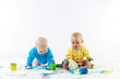 Babies painting