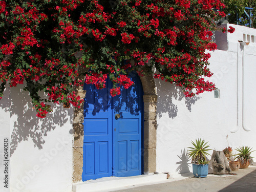 Photo: Dorfidylle auf der Insel Rhodos Dorfidylle auf der Insel Rhodos