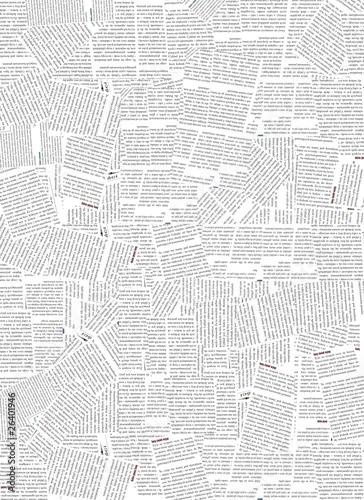 Photo : Newspaper background Newspaper background