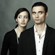 Portrait of a young beautiful couple