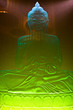 Buddha on glass