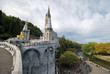 Notre Dame du Rosaire à Lourdes et le Gave