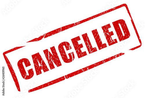 Illustration: Cancelled stamp Cancelled stamp