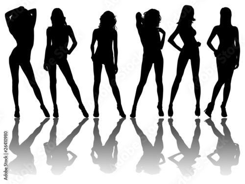 Sexy Images Females on Silhouettes Of Sexy Women  1    Bibanesi  26410980   See Portfolio